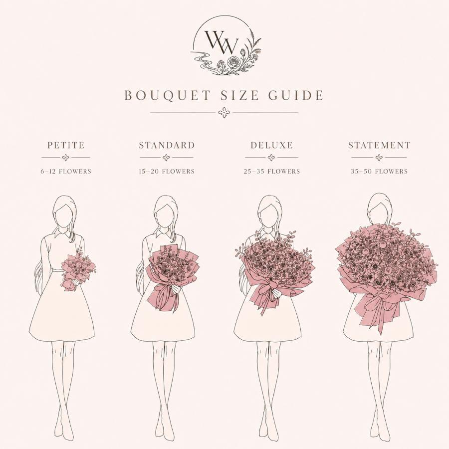 bouquet size reference 2
